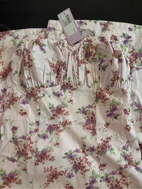 Wild fable floral corset top dress